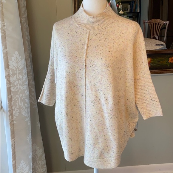 loft sweater poncho